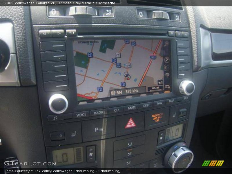 Offroad Grey Metallic / Anthracite 2005 Volkswagen Touareg V8