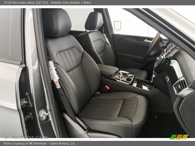 Selenite Grey Metallic / Black 2018 Mercedes-Benz GLE 350