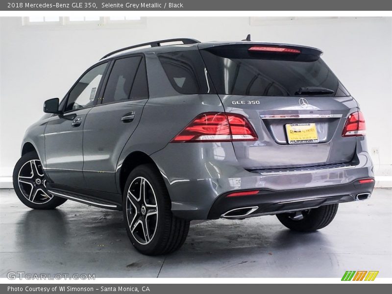 Selenite Grey Metallic / Black 2018 Mercedes-Benz GLE 350