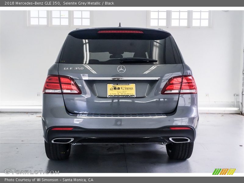 Selenite Grey Metallic / Black 2018 Mercedes-Benz GLE 350