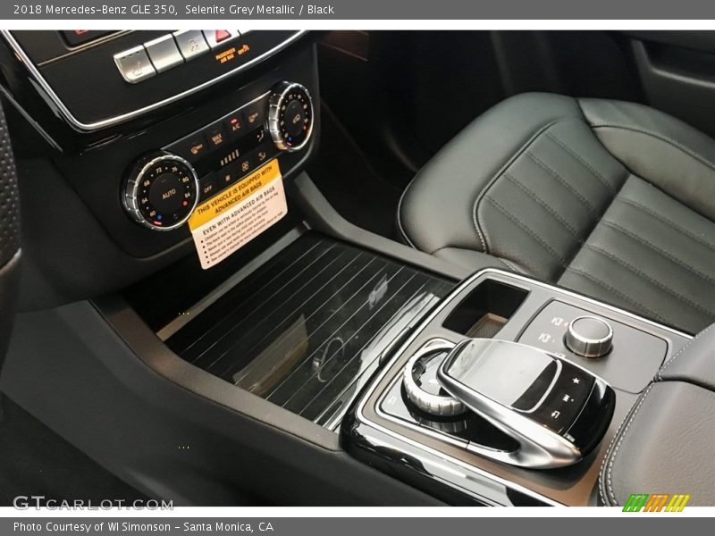 Selenite Grey Metallic / Black 2018 Mercedes-Benz GLE 350