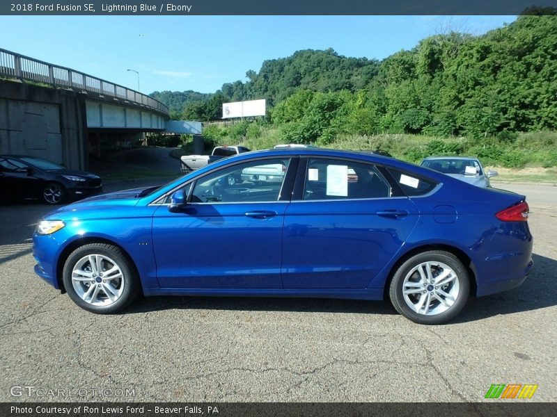  2018 Fusion SE Lightning Blue