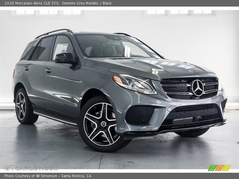 Selenite Grey Metallic / Black 2018 Mercedes-Benz GLE 350
