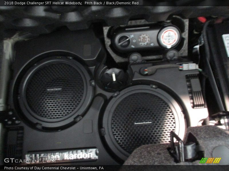 Audio System of 2018 Challenger SRT Hellcat Widebody