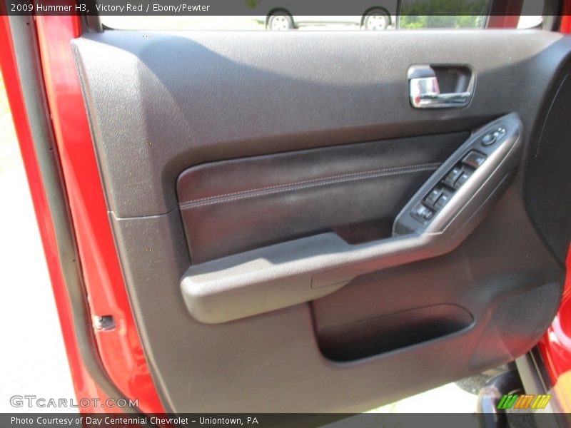 Victory Red / Ebony/Pewter 2009 Hummer H3