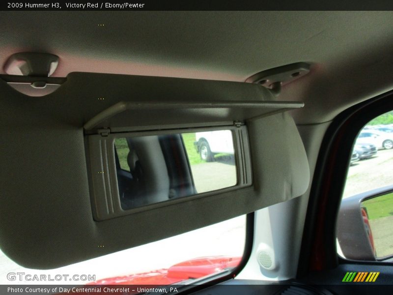 Victory Red / Ebony/Pewter 2009 Hummer H3