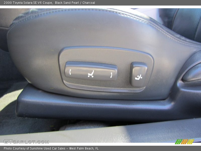 Black Sand Pearl / Charcoal 2000 Toyota Solara SE V6 Coupe