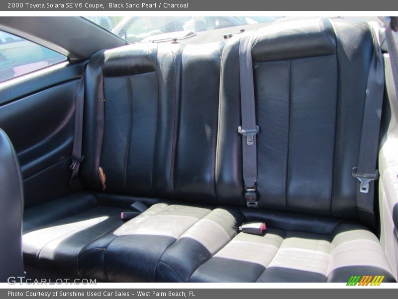 Black Sand Pearl / Charcoal 2000 Toyota Solara SE V6 Coupe