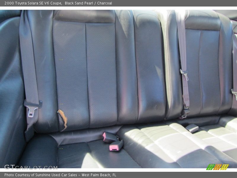 Black Sand Pearl / Charcoal 2000 Toyota Solara SE V6 Coupe
