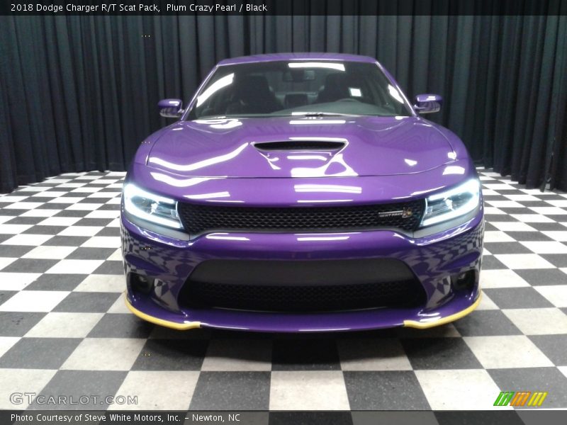 Plum Crazy Pearl / Black 2018 Dodge Charger R/T Scat Pack