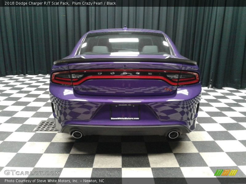 Plum Crazy Pearl / Black 2018 Dodge Charger R/T Scat Pack