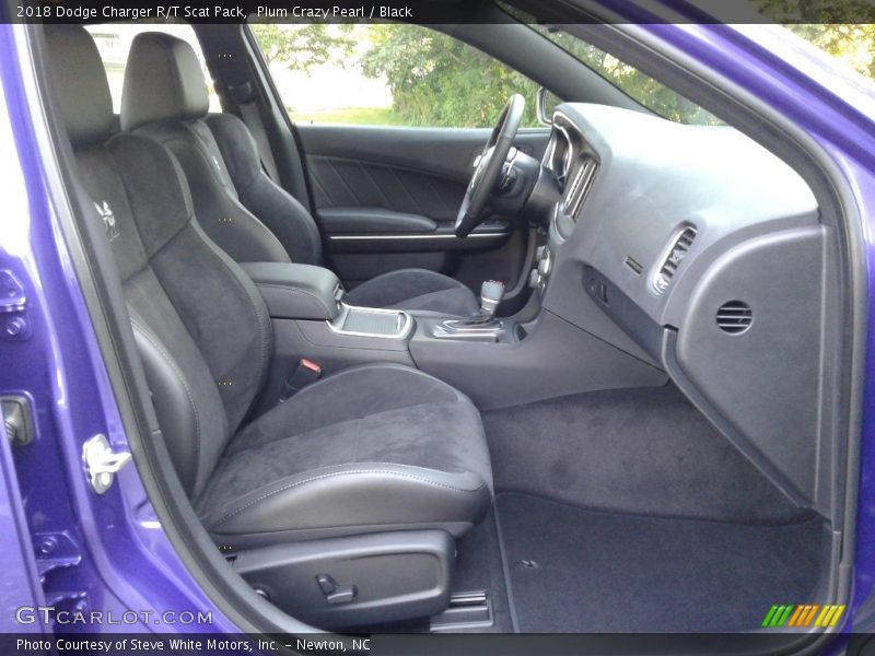 Plum Crazy Pearl / Black 2018 Dodge Charger R/T Scat Pack