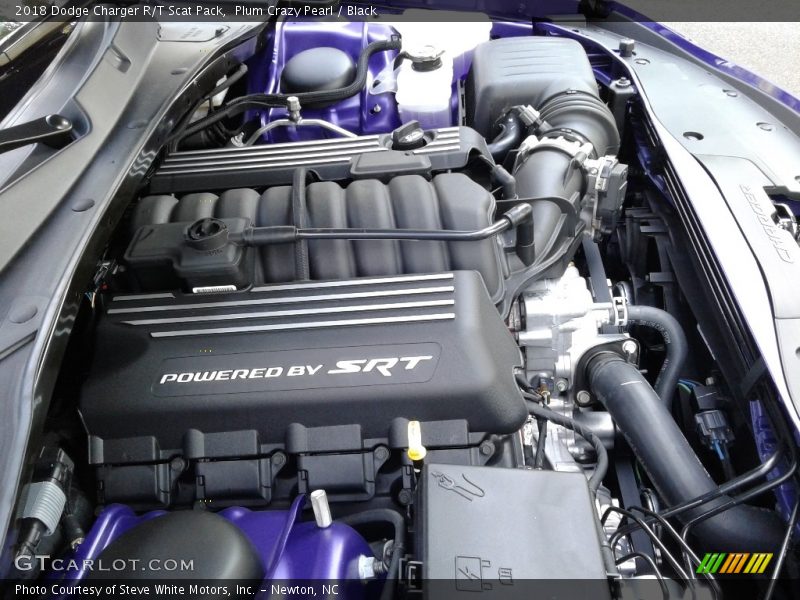 Plum Crazy Pearl / Black 2018 Dodge Charger R/T Scat Pack