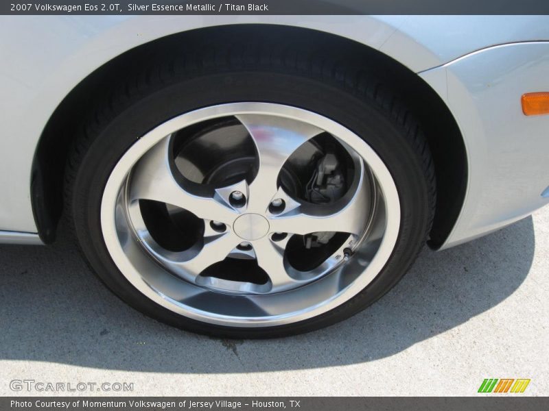 Silver Essence Metallic / Titan Black 2007 Volkswagen Eos 2.0T