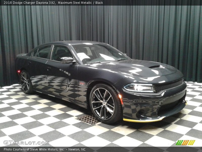 Maximum Steel Metallic / Black 2018 Dodge Charger Daytona 392