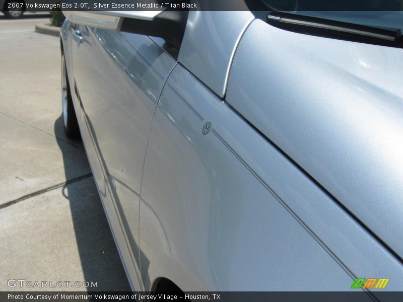 Silver Essence Metallic / Titan Black 2007 Volkswagen Eos 2.0T