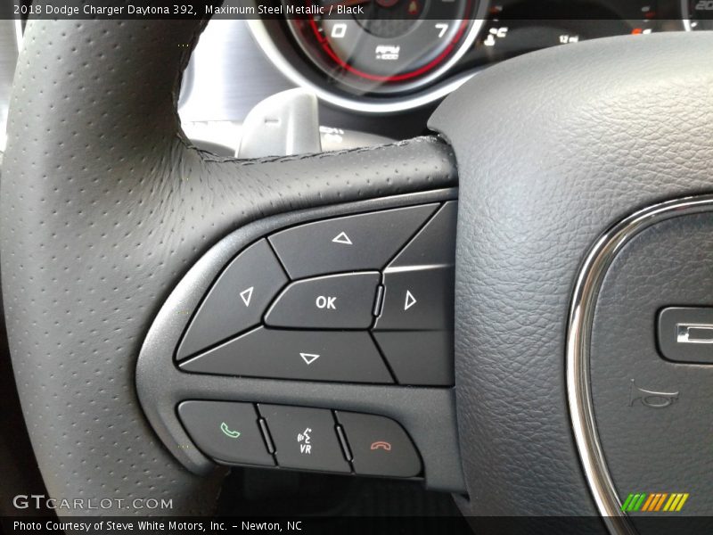 Maximum Steel Metallic / Black 2018 Dodge Charger Daytona 392