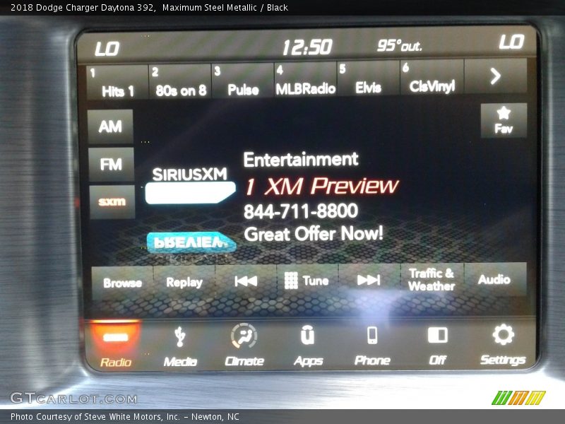 Maximum Steel Metallic / Black 2018 Dodge Charger Daytona 392