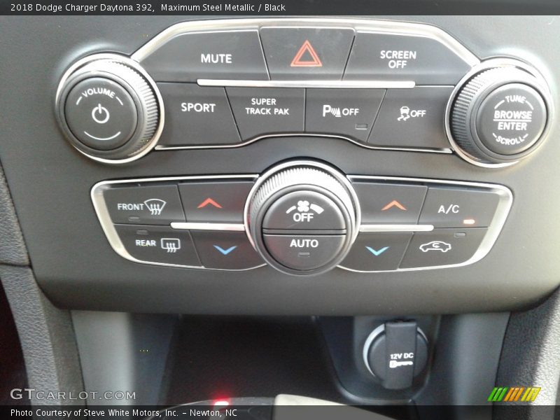 Maximum Steel Metallic / Black 2018 Dodge Charger Daytona 392