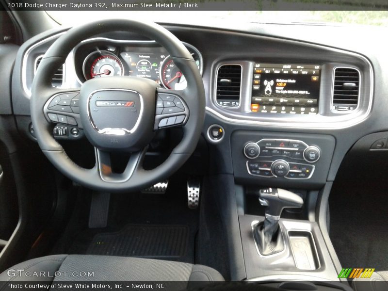 Maximum Steel Metallic / Black 2018 Dodge Charger Daytona 392