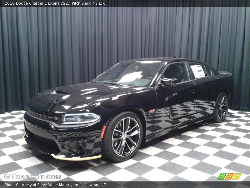 Pitch Black / Black 2018 Dodge Charger Daytona 392
