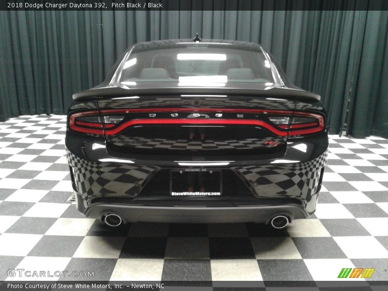Pitch Black / Black 2018 Dodge Charger Daytona 392