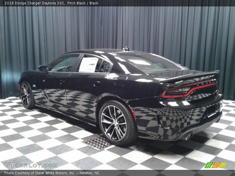 Pitch Black / Black 2018 Dodge Charger Daytona 392