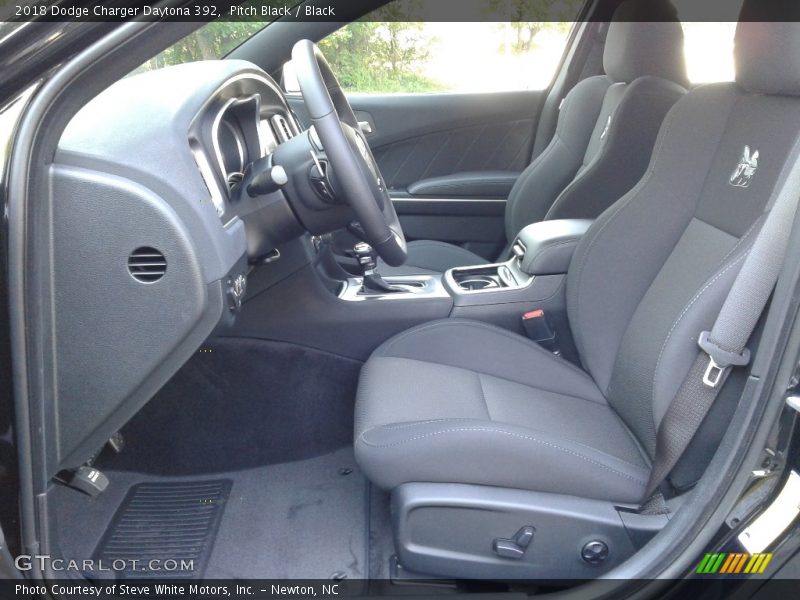 Pitch Black / Black 2018 Dodge Charger Daytona 392