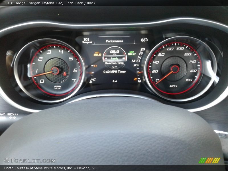 Pitch Black / Black 2018 Dodge Charger Daytona 392