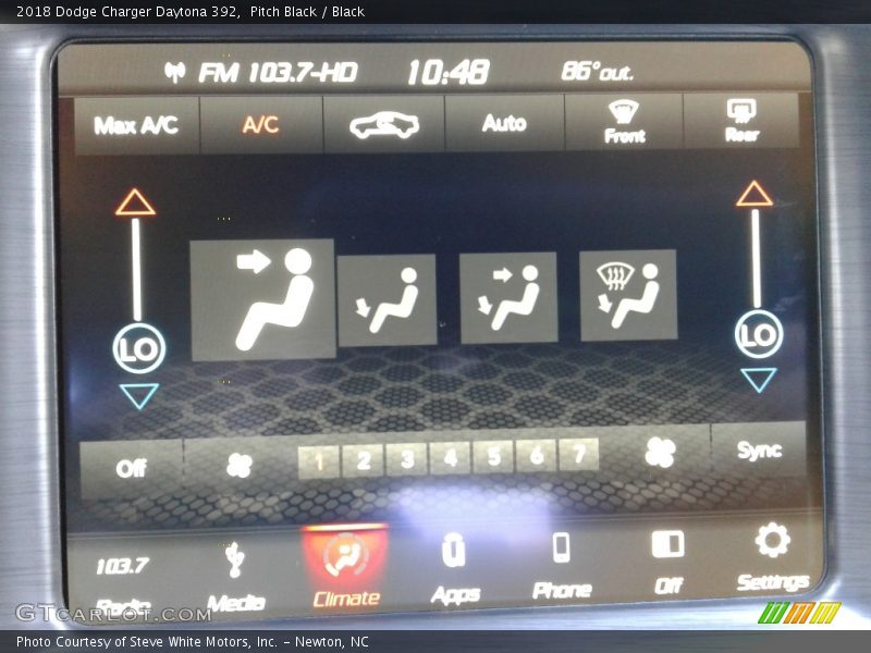 Pitch Black / Black 2018 Dodge Charger Daytona 392