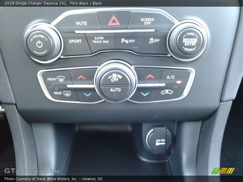 Pitch Black / Black 2018 Dodge Charger Daytona 392