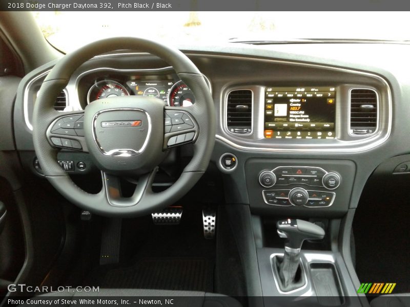 Pitch Black / Black 2018 Dodge Charger Daytona 392