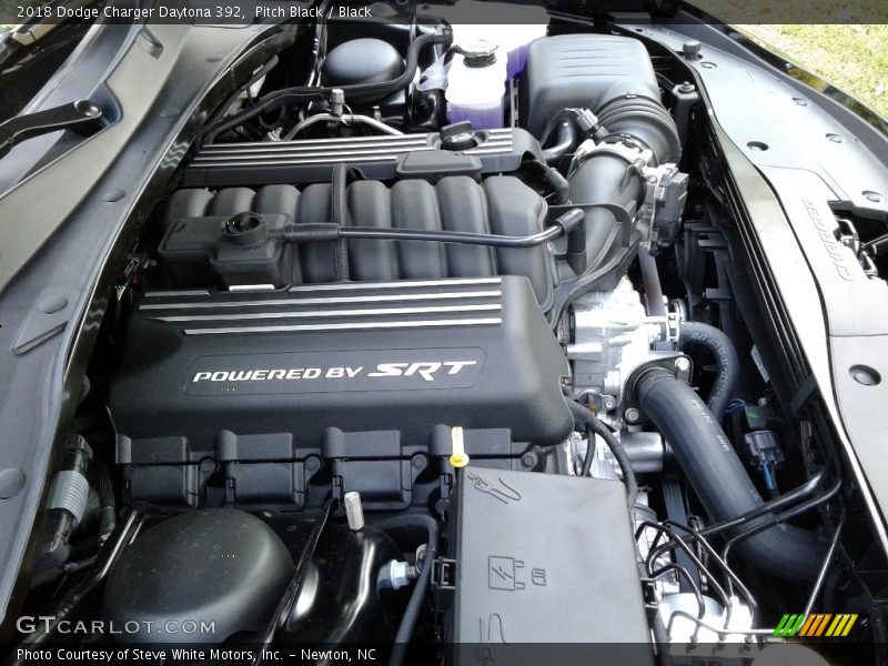 Pitch Black / Black 2018 Dodge Charger Daytona 392
