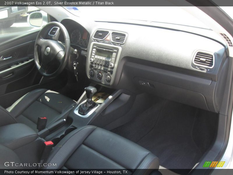 Silver Essence Metallic / Titan Black 2007 Volkswagen Eos 2.0T