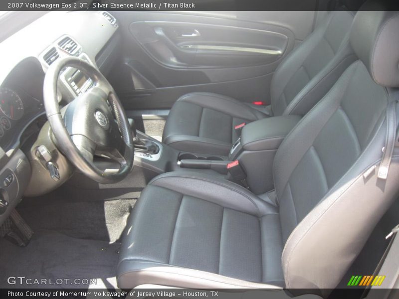 Silver Essence Metallic / Titan Black 2007 Volkswagen Eos 2.0T