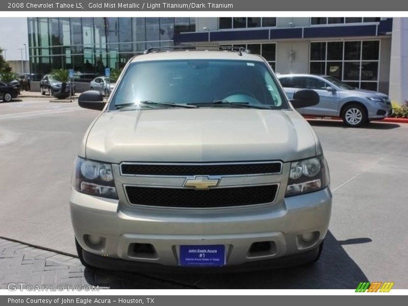 Gold Mist Metallic / Light Titanium/Dark Titanium 2008 Chevrolet Tahoe LS