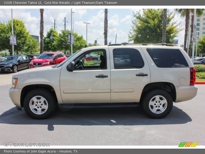 Gold Mist Metallic / Light Titanium/Dark Titanium 2008 Chevrolet Tahoe LS