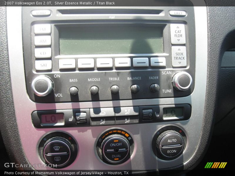 Silver Essence Metallic / Titan Black 2007 Volkswagen Eos 2.0T