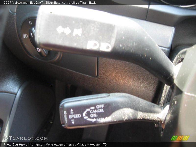 Silver Essence Metallic / Titan Black 2007 Volkswagen Eos 2.0T