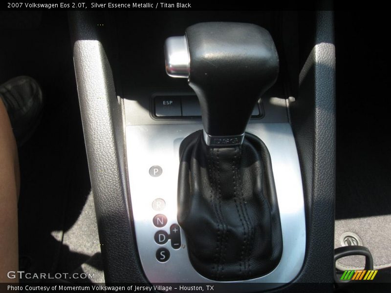 Silver Essence Metallic / Titan Black 2007 Volkswagen Eos 2.0T