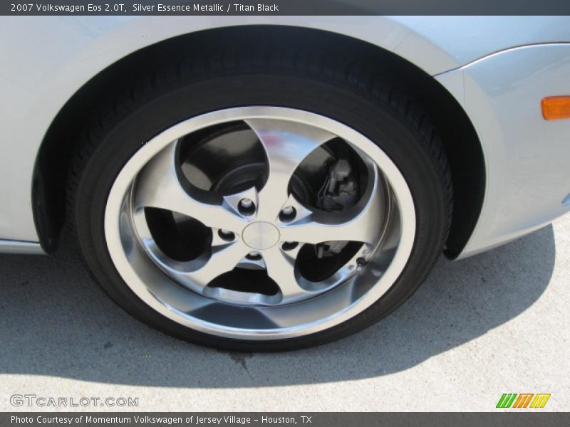 Silver Essence Metallic / Titan Black 2007 Volkswagen Eos 2.0T