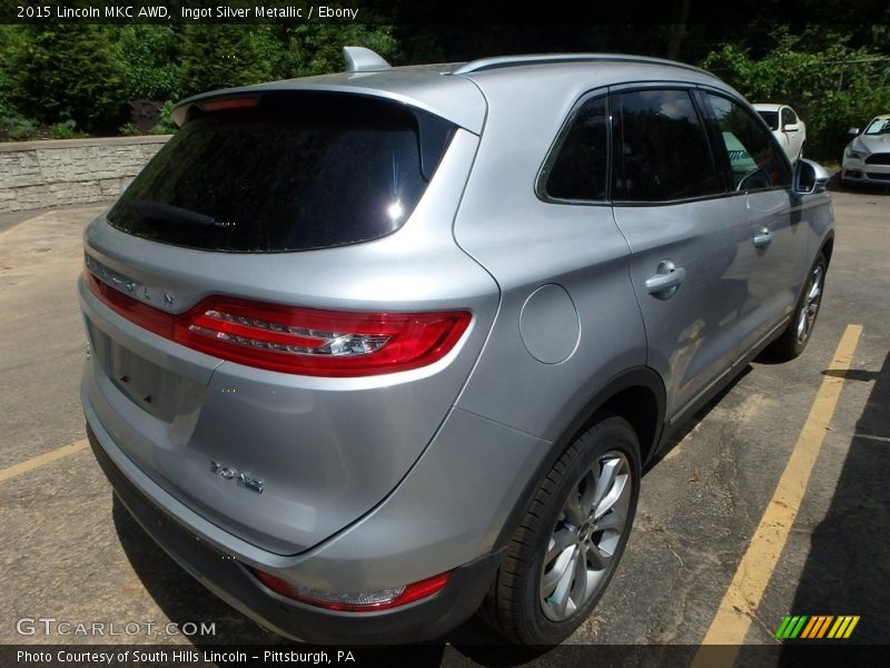 Ingot Silver Metallic / Ebony 2015 Lincoln MKC AWD