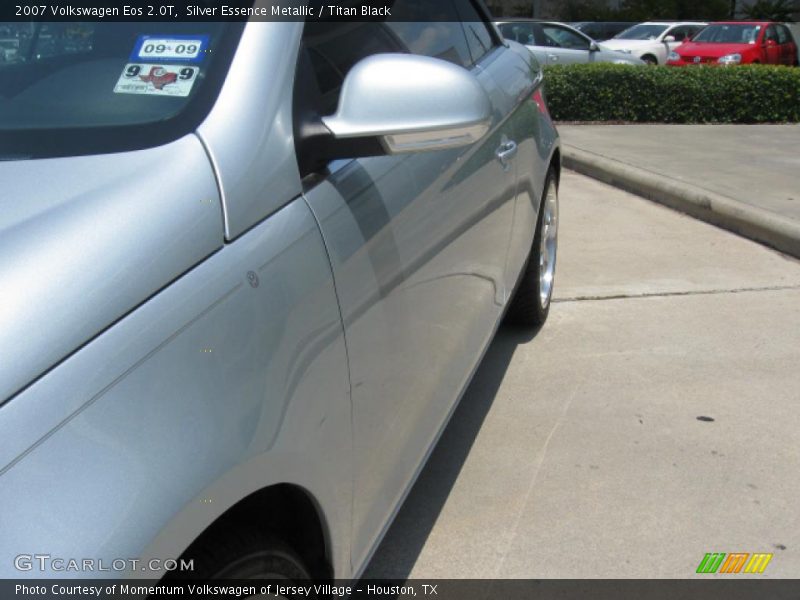 Silver Essence Metallic / Titan Black 2007 Volkswagen Eos 2.0T
