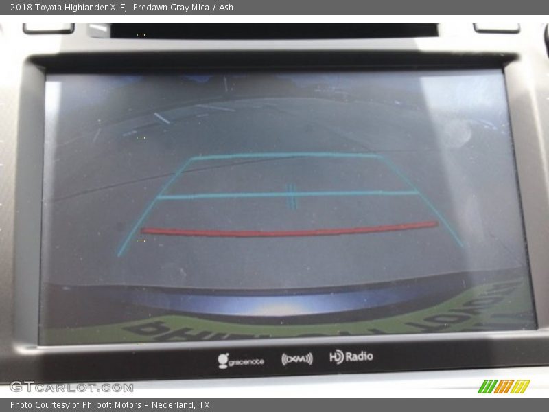 Predawn Gray Mica / Ash 2018 Toyota Highlander XLE