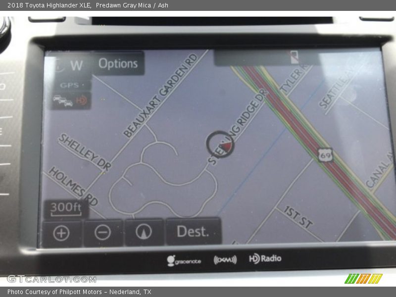 Predawn Gray Mica / Ash 2018 Toyota Highlander XLE