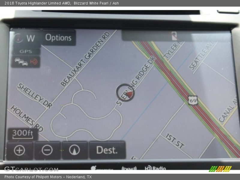 Blizzard White Pearl / Ash 2018 Toyota Highlander Limited AWD