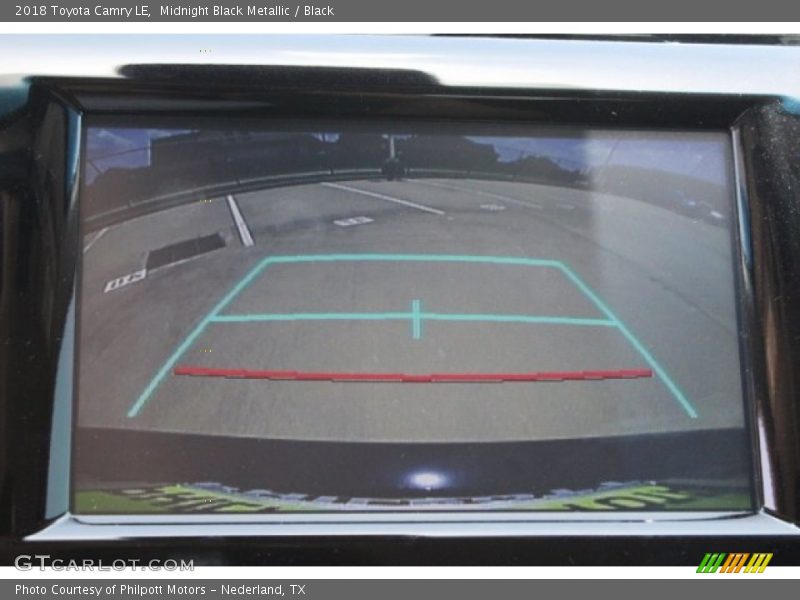 Midnight Black Metallic / Black 2018 Toyota Camry LE