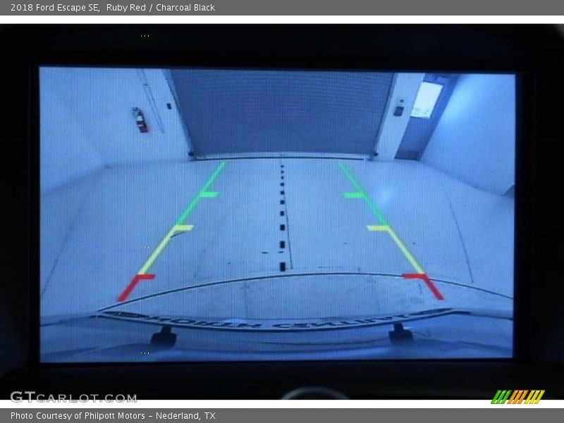 Ruby Red / Charcoal Black 2018 Ford Escape SE