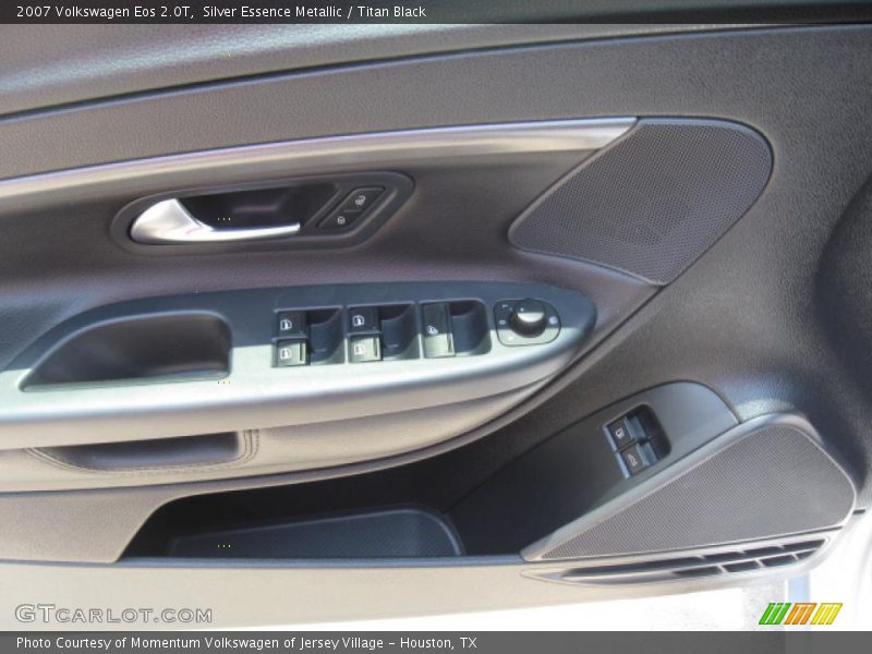 Silver Essence Metallic / Titan Black 2007 Volkswagen Eos 2.0T