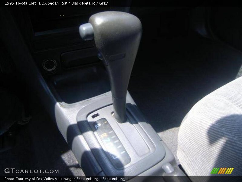 Satin Black Metallic / Gray 1995 Toyota Corolla DX Sedan